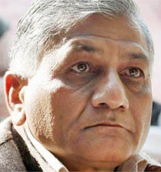 ವಿದೇಶಗಳಲ್ಲಿ 6,500ಕ್ಕೂ ಹೆಚ್ಚು ಭಾರತೀಯ ಕೈದಿಗಳು: ವಿ.ಕೆ.ಸಿಂಗ್